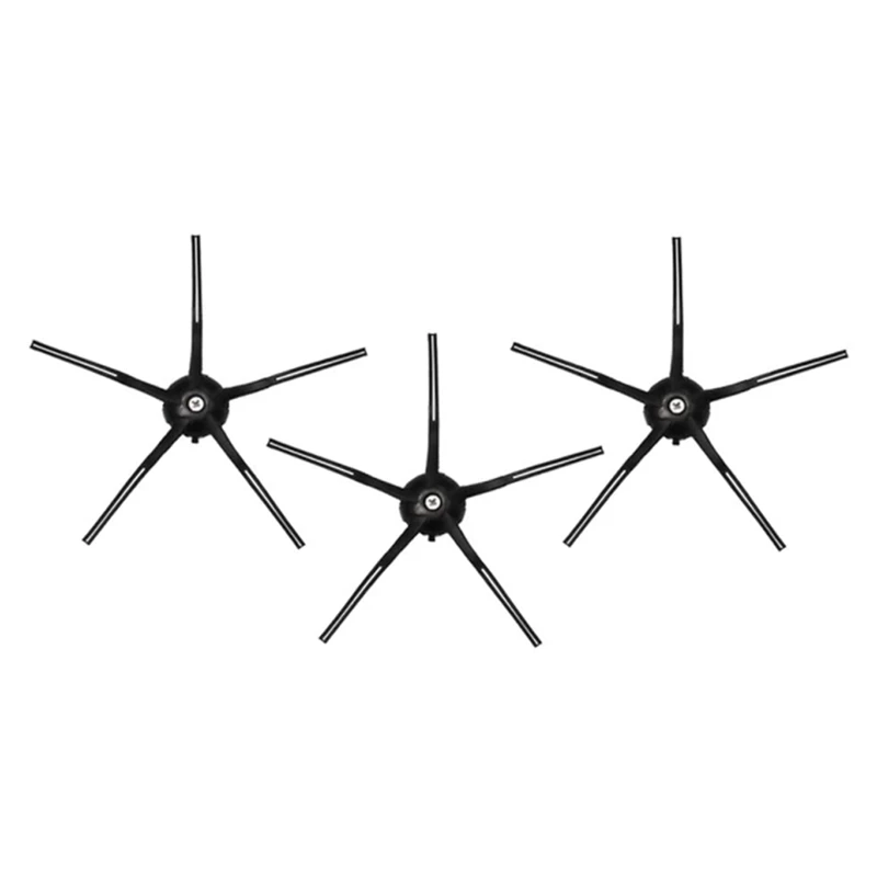 

Black Five-Arm Side Brush for Replacement Parts for Roborock S6 S60 S65 S5 T6 S5 Max Sweeping Robot