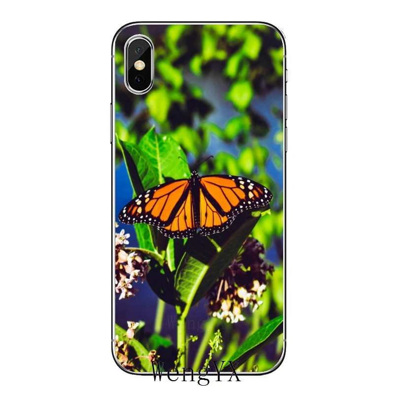 Аксессуары для телефона Monarch Butterfly чехол iPhone 12 Mini 11 Pro Max XS XR X 8 7 Plus 6 6S 5 5S SE 2020 |