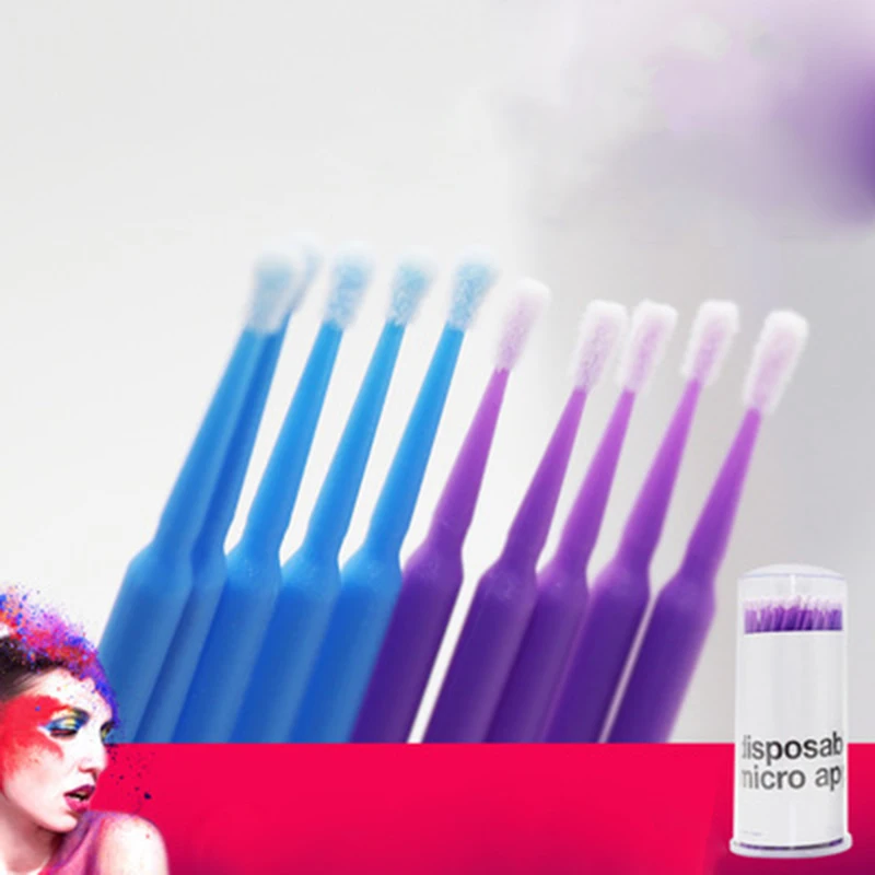 SML ватный тампон 100 _ инструмент для женского макияжа одноразовые аппликаторы