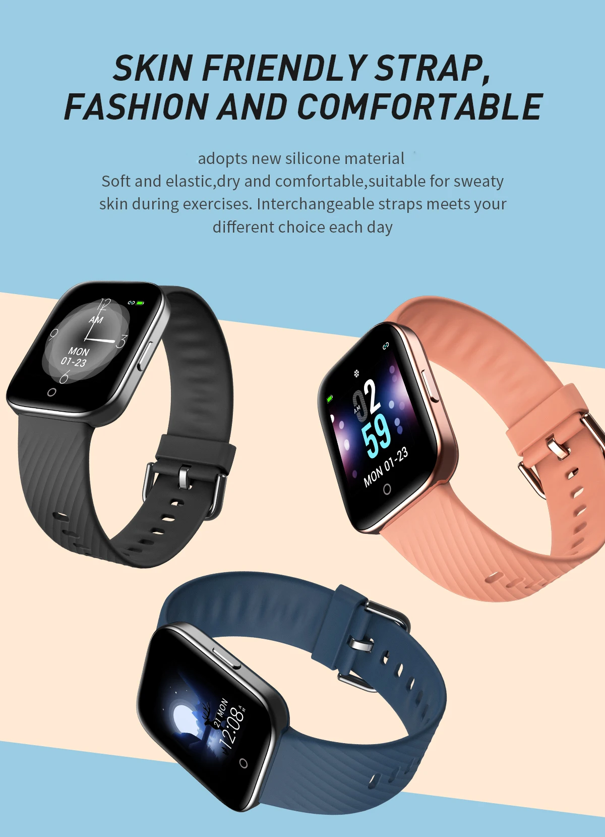 Умные часы для мужчин с пульсометром GPS мужские Смарт-часы Ip68 водонепроницаемые 60