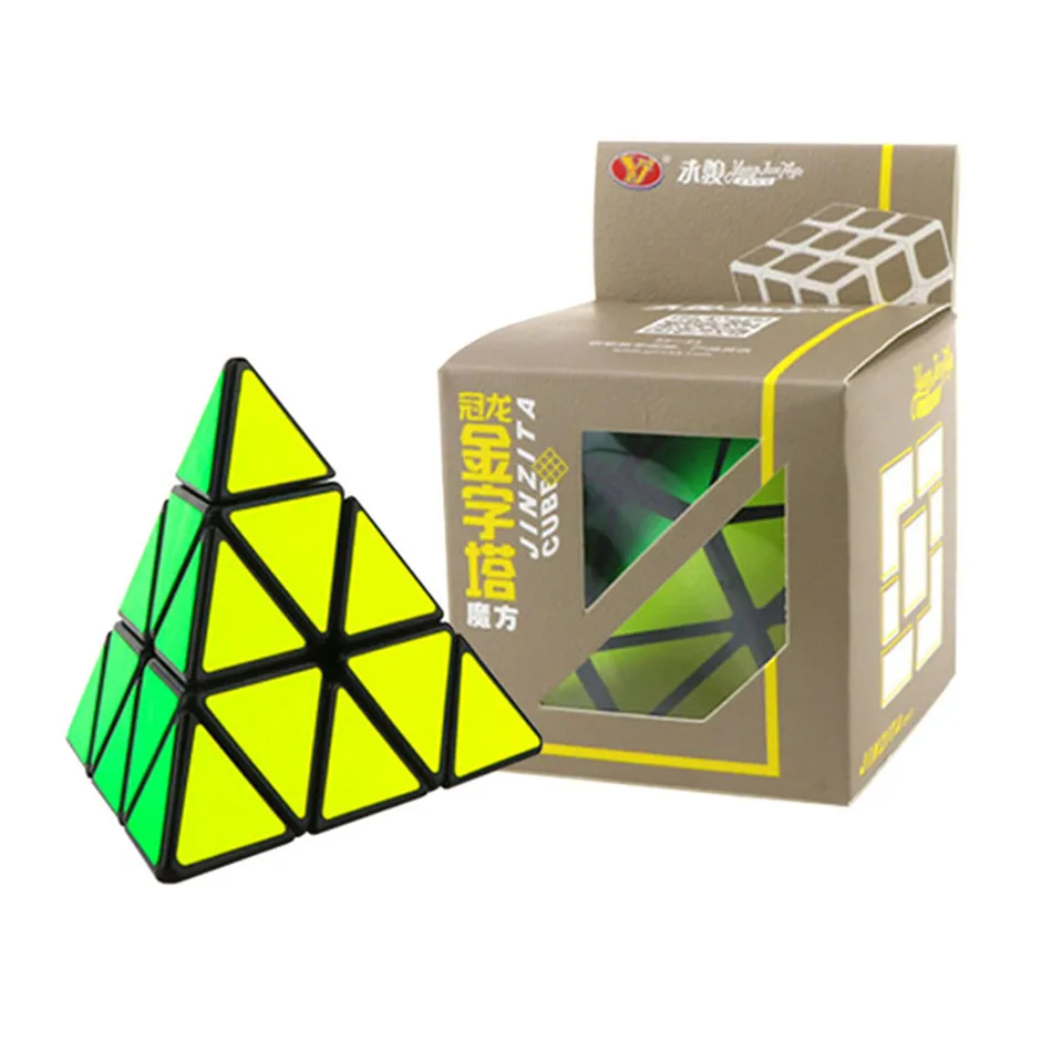 Магический куб 3x3x3 YongJun пирамидка скоростной профессиональный пазл Magico детские