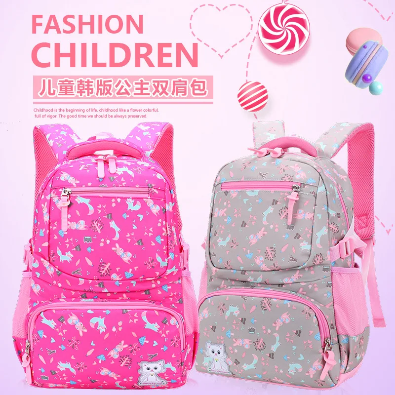 Children School backpacks Girls School Bags kids Backpacks Kids Satchel princess Schoolbags mochila escolar printing backpack