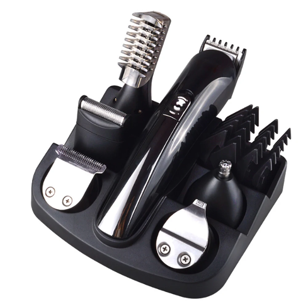 Машинка для стрижки волос электронная машинка бритва триммер бороды Мужская