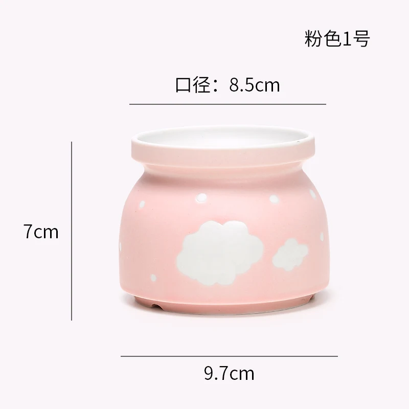 Керамический цветочный горшок в горшке подвесное украшение для цветов