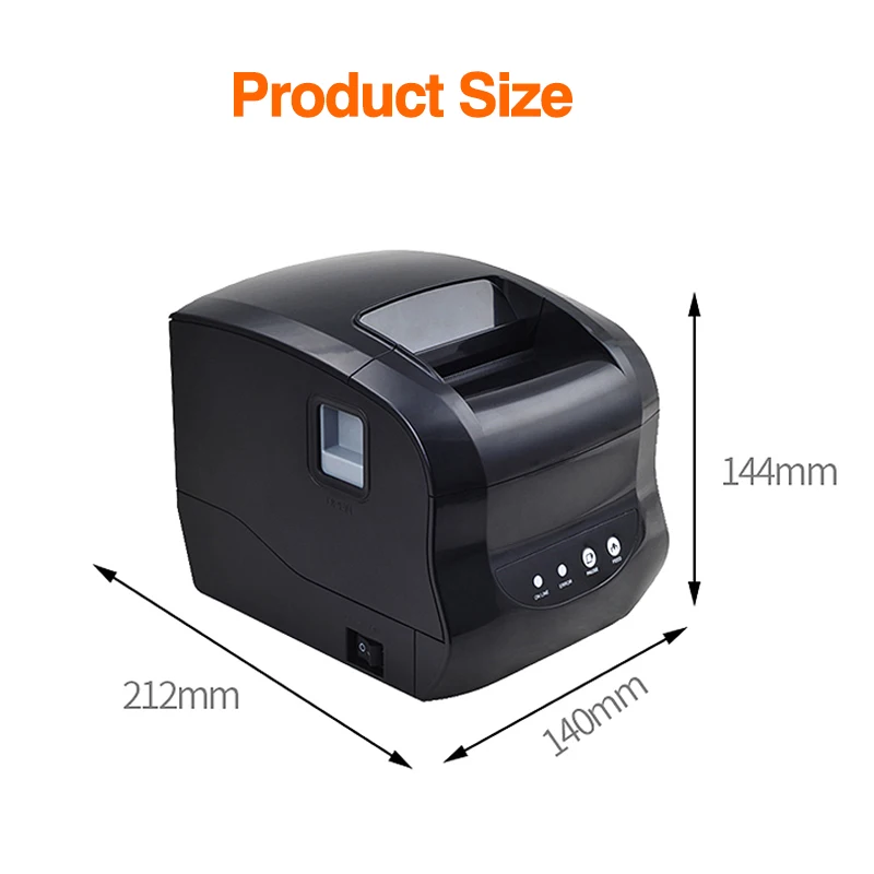 Xprint Термальность этикетка наклейка со штрих кодом чековый принтер для чеков