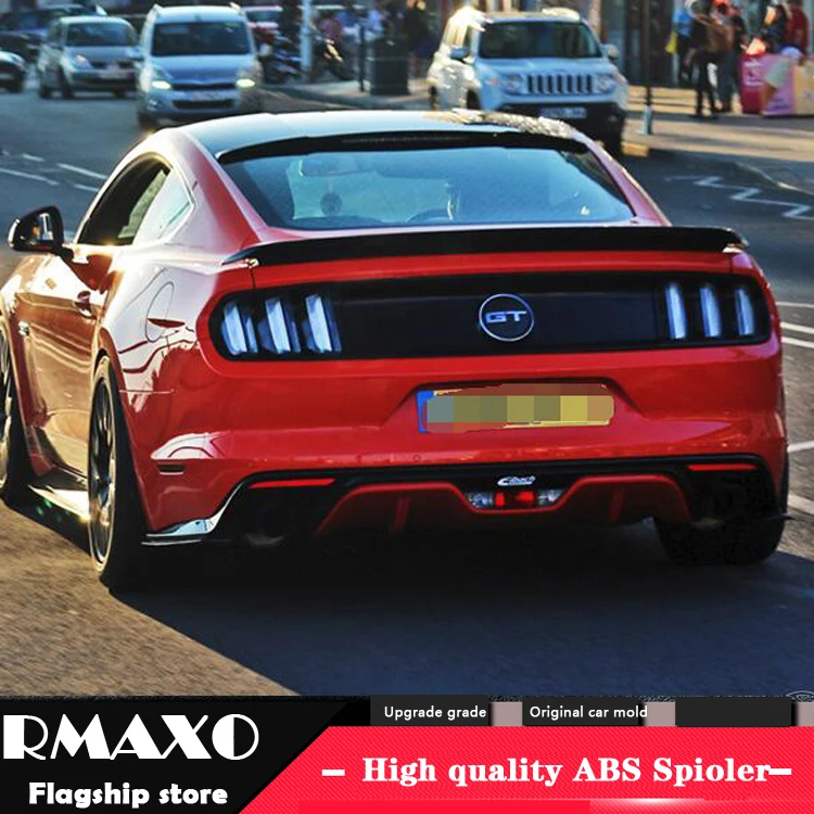 Спойлер для Ford Mustang 2015-2018 GT спойлер из высококачественного АБС-материала заднего