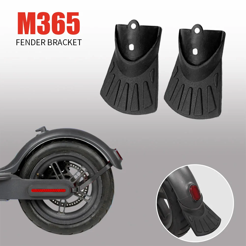 

2pcs Electric Scooter Front Rear Fender Mud Guard Retaining Fishtail Shape for Xiaomi Mijia M365 Scooter Accessories