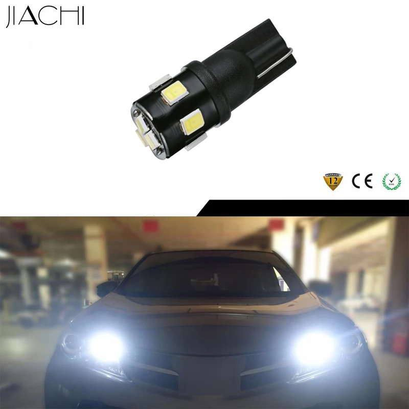 JIACHI 50 шт в наборе 194 T10 W5W Автомобильный светодиодный Запчасти для авто 2835SMD 9 s