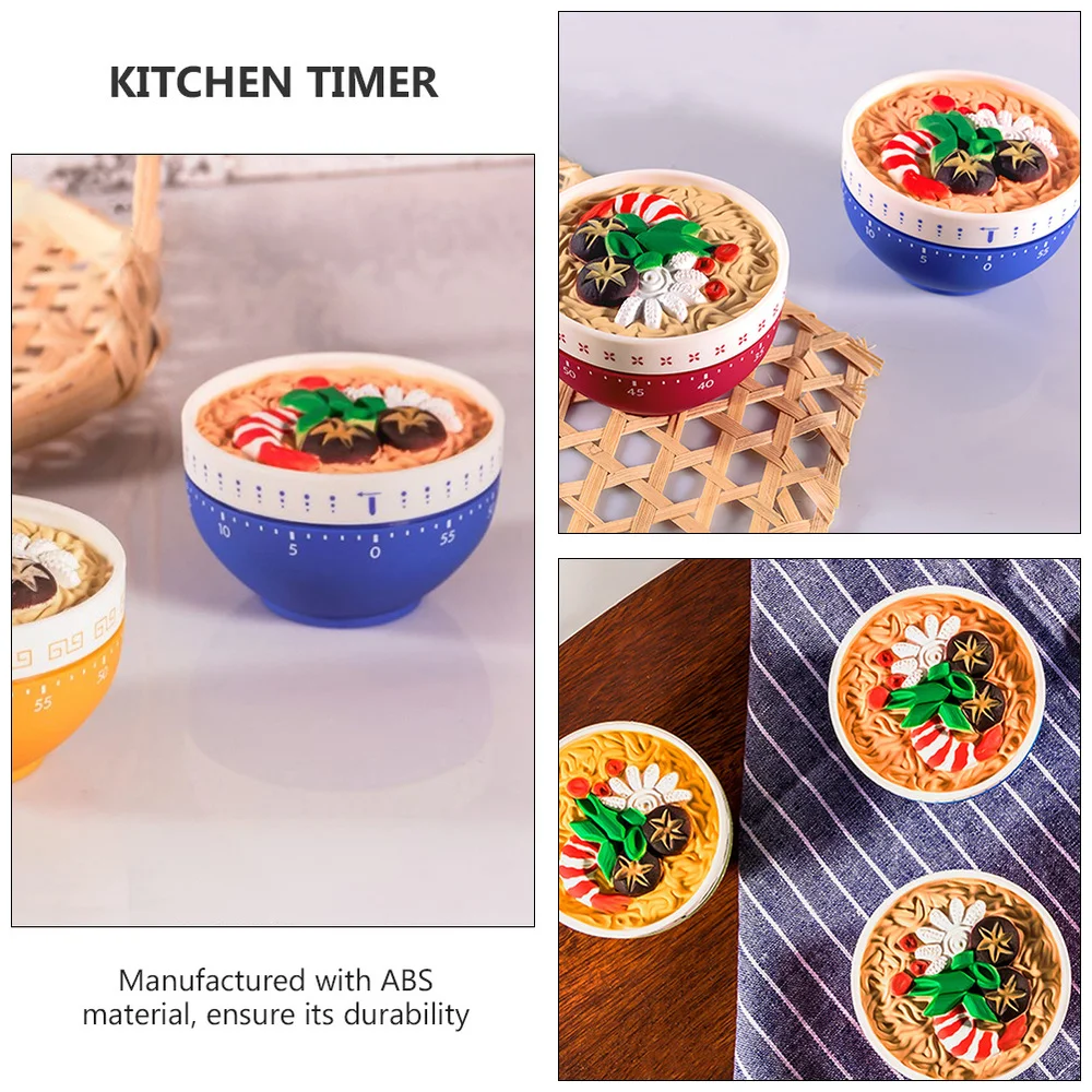 

1pc Kitchen Timer Manual Mechanical Timer Cooking Timer Learning Timer (Blue)