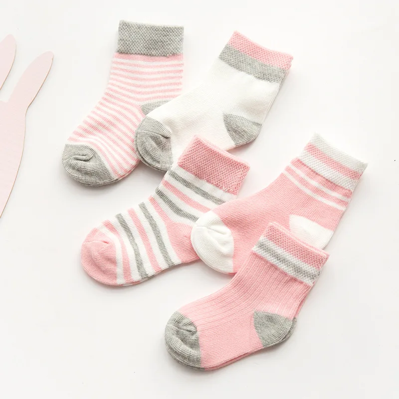 Распродажа! Носки хлопковые для мальчиков и девочек 5 пар/партия | Детская одежда