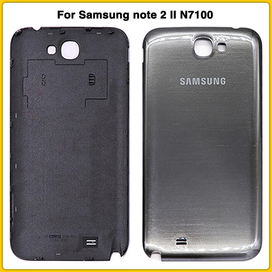 N7100 чехол на заднюю панель для samsung Note 2 N7100 N7105 N7108 i317 задняя крышка на батарейках задняя крышка без NFC
