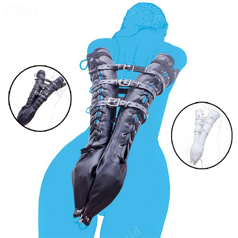 Портупея из искусственной кожи на руку манжета связующие перчатки удерживающие