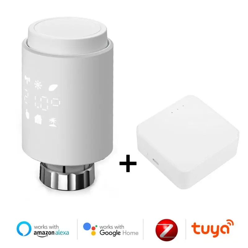 

Умный термостат-радиатор Zigbee 3,0, работает с Alexa Google Home