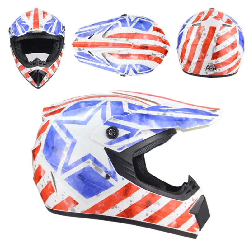 Горячая Распродажа мото rcycle шлем внедорожный мотоцикл полный мотокросса MTB DH