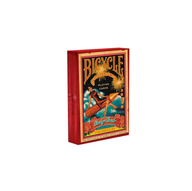 Велосипедные игральные карты Firecracker 88*63 мм бумажные Волшебные покерные для
