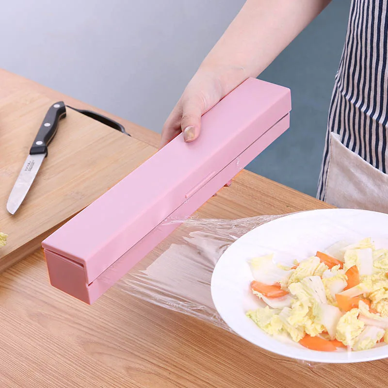 Портативный полиэтиленовой пленкой дозатор консервант пленка фрезы кухонные