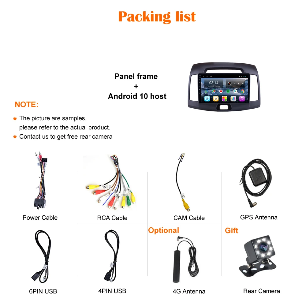 

9"Android10 for Hyundai Elantra 2007-2011 A RDS Car Navigation for DSP CarPlay Car Radio Multimedia Video Player Auto Stereo GPS