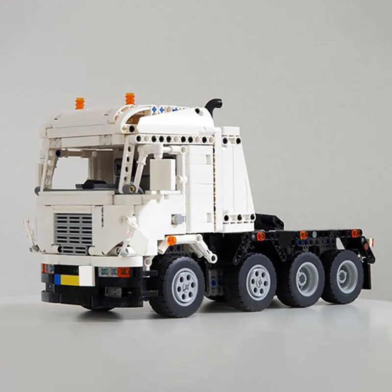 

Assembly Vehicles Model Building Blocks Compatible Technic Heavy Duty 8X4 Truck Bricks Educational Construction Kids DIY Car Toy