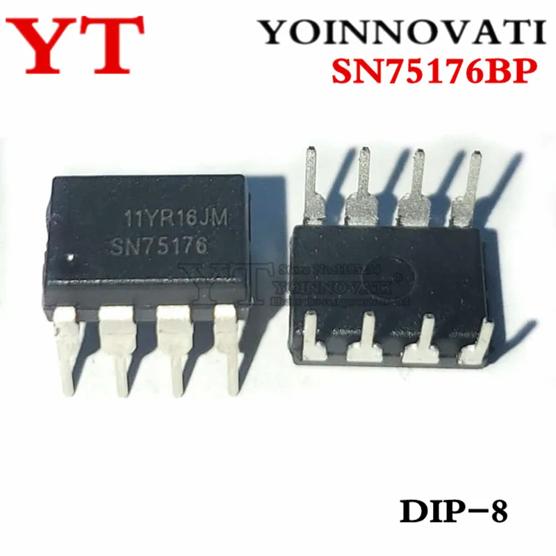 

100 шт. SN75176BP DIP8 SN75176 DIP 75176 DIP-8 новый и оригинальный IC