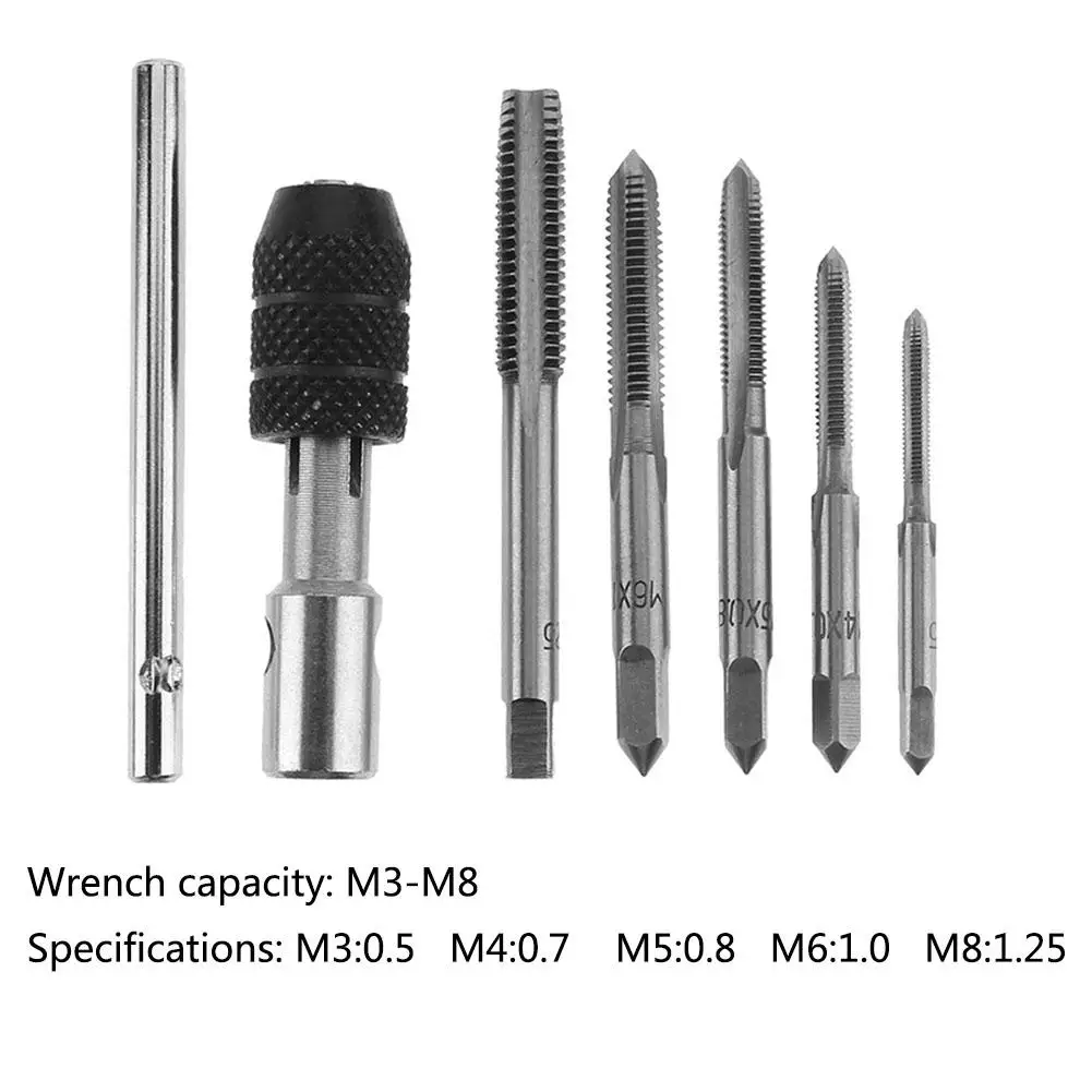 Гаечный ключ Т-образный кран с винтовой резьбой M3/M4/M5/M6/M8 6 шт. | Инструменты