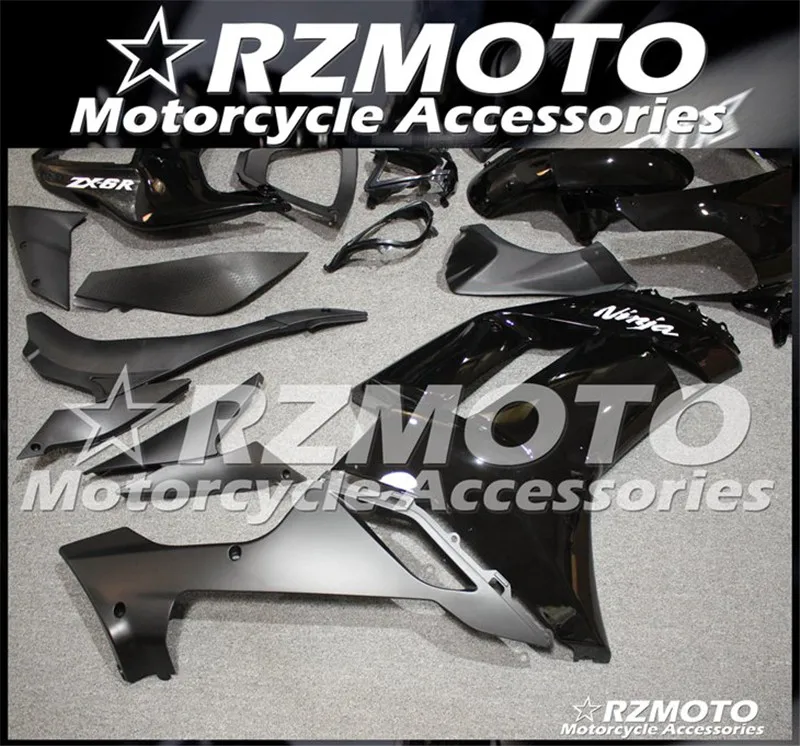 Новый Abs мотоцикл обтекатель подходит для Kawasaki ZX6R 636 ZX-6R 2007 2008 кузова литья под