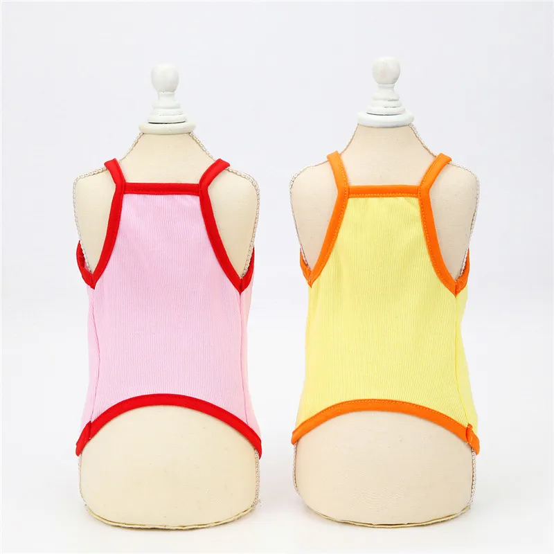 Милый жилет с вышивкой в виде фруктов для домашних питомцев одежда маленьких
