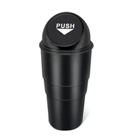 vehicle automotive cup holder garbage can small mini trash bin car trash garbage can for car office home