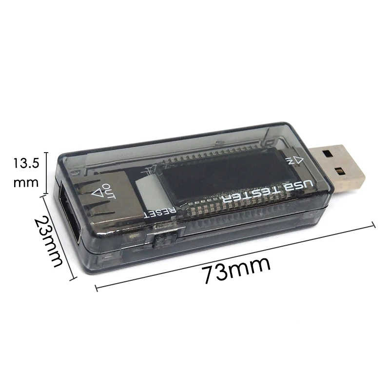 USB-детектор с ЖК дисплеем тестер емкости и напряжения для внешних аккумуляторов |