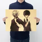 AIMEER Токийский Гуль, Классический Ностальгический аниме-постер, ретро крафт-бумага, серия, спальня, декоративная живопись 51*35 см