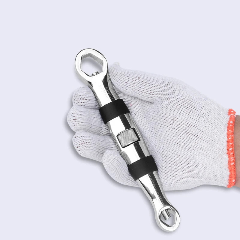 

23 in 1 Adjustable Multi Functional Flexible Type Wrench 1/4 Inch -3/4 Inch, 7-19 Mm Adjustable Wrench