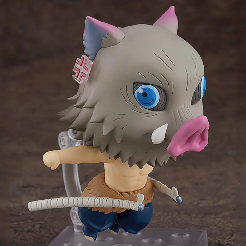

Demon Slayer Hashibira Inosuke #1361 Anime PVC Action Figure Toy 100mm Kimetsu no Yaiba Q.ver Figurine