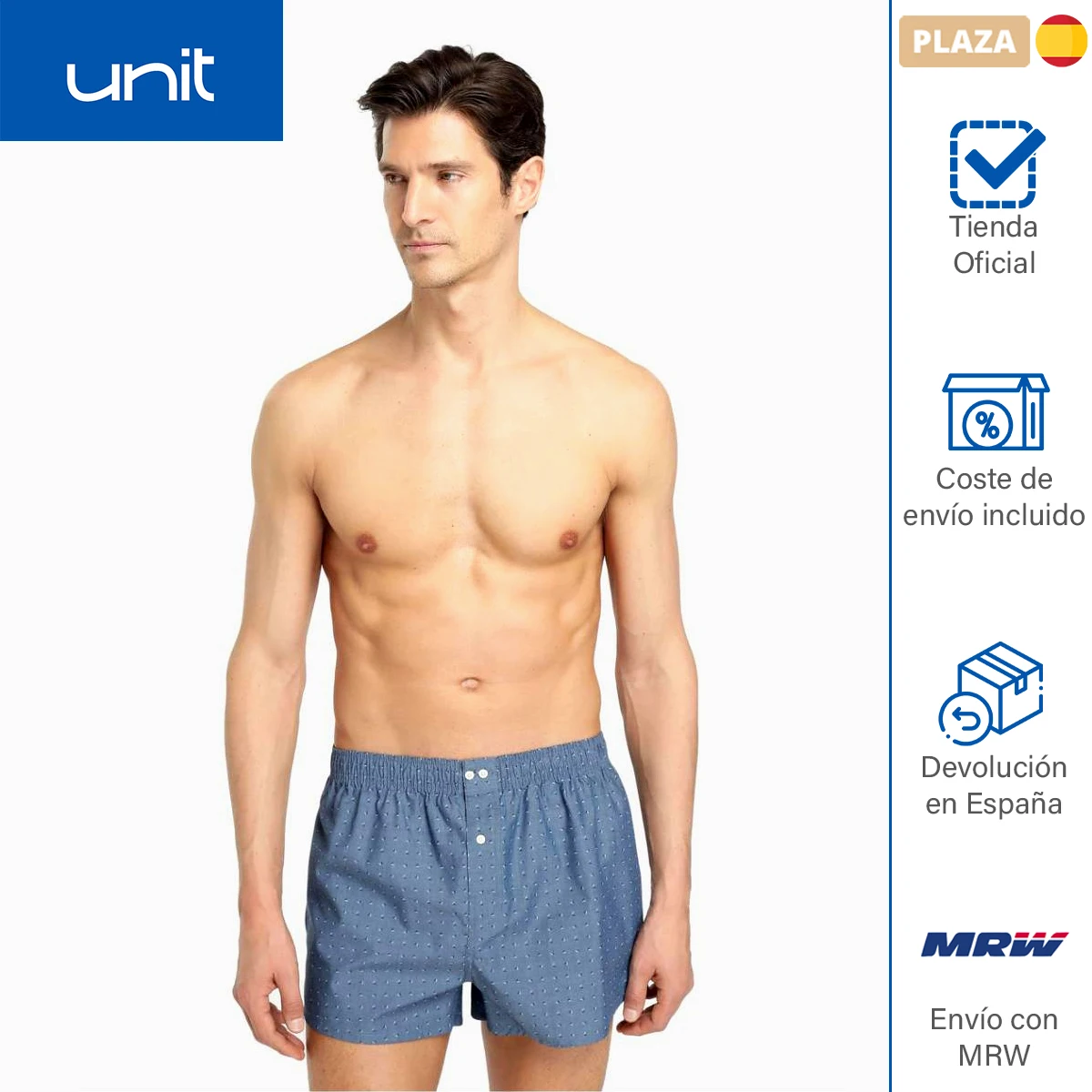 Блок 2 шт. в упаковке для мужчин трусы боксеры хлопка пакет из х/б с поплина