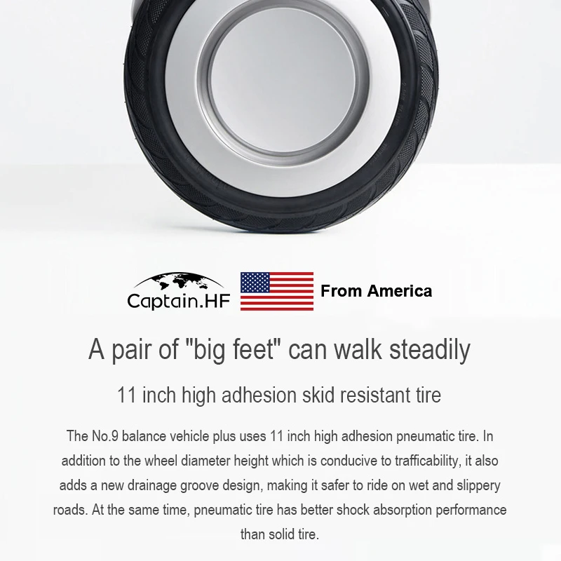 US Captain Segway Белый Гироскутер Смарт Баланс Черный Original|Смарт-гаджеты| |