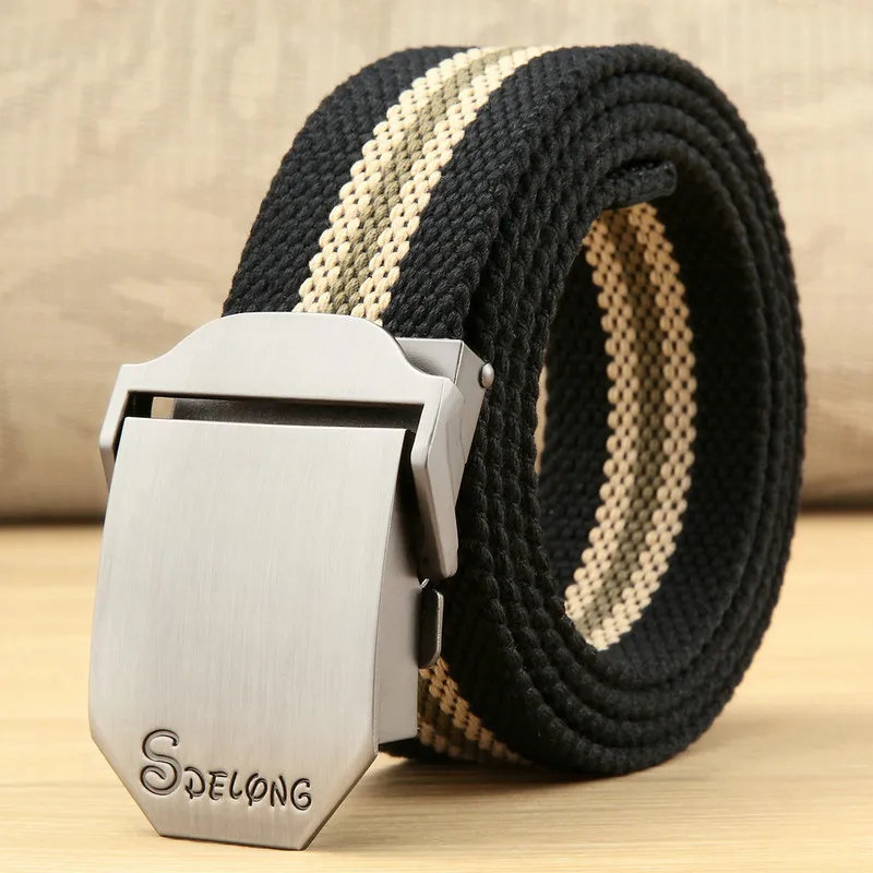 

120 130 140 150 160cm Canvas Belt Outdoor Tactical Belt Unisex High Quality Canvas Belts for Jeans Male Waist Straps Ceintures