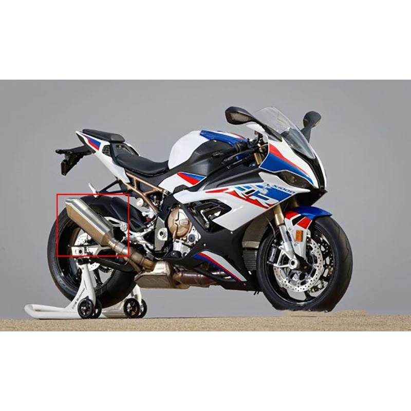

Motorcycle Lossless Connect Original Middle Link Pipe Muffler Tubes Set For BMW S1000RR 2019 2020 Exhaust System Titanium