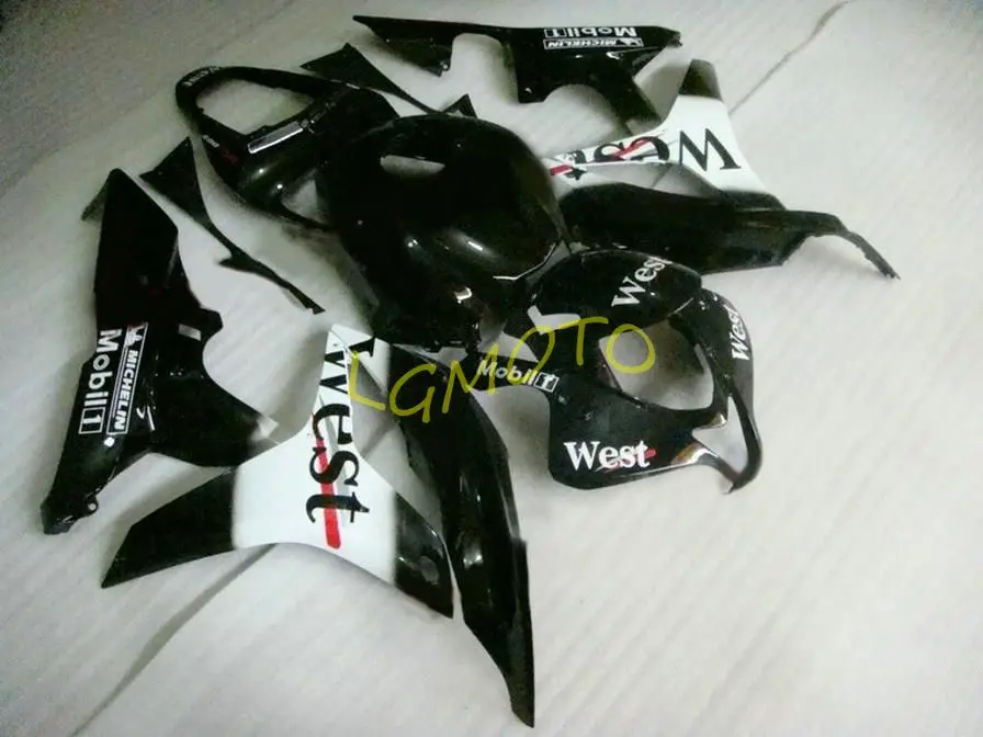 

Инъекция honda cbr600rr f5 2007-2008 кузов f5 07-08 капот honda cbr600rr F5 2007-2008 комплект обтекателей # S6H23 черный Западный