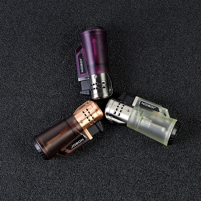 Три турбо зажигалки газовая зажигалка электронные металлическая мини-зажигалки