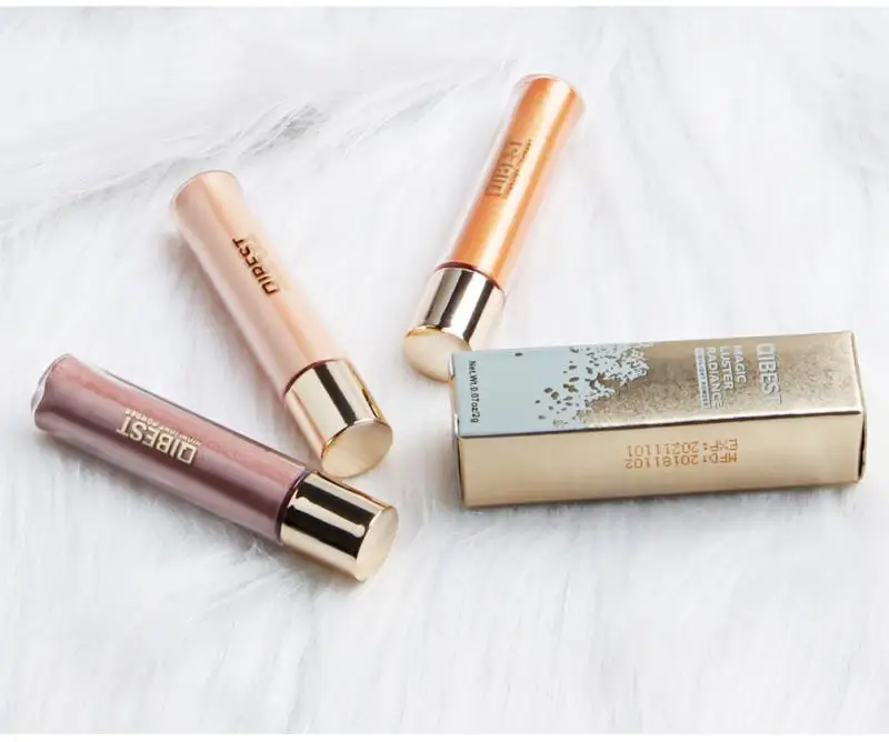 Блестящая подводка для глаз в виде ручки Палетка металлических алмазных теней