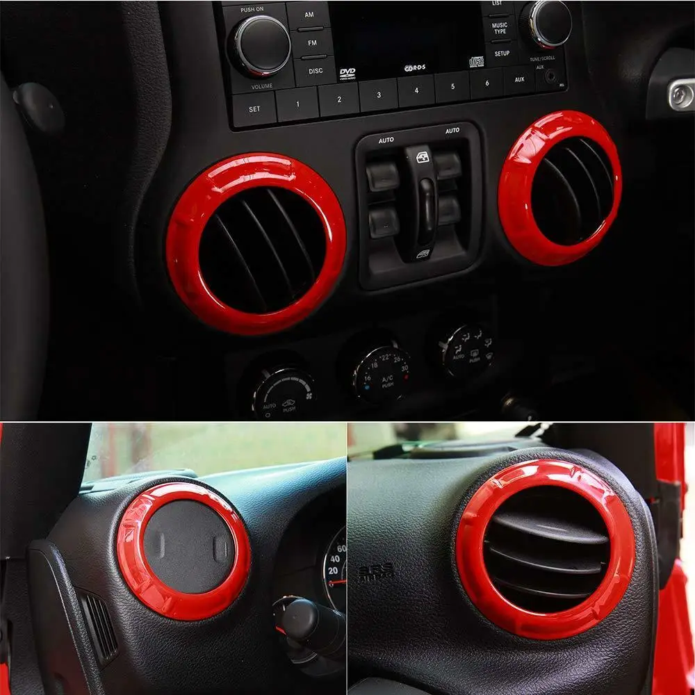 12 шт. полный комплект внутренней отделки для Jeep Wrangler JK 2Door 2011 2015|Лепнина интерьера|