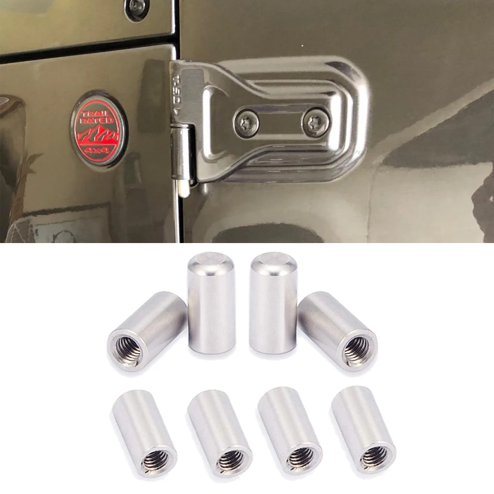 8 шт. колпачки для болтов и гильз Wsen Jeep Wrangler TJ/JK/JKU/JL 1997 2019|Набор универсальных