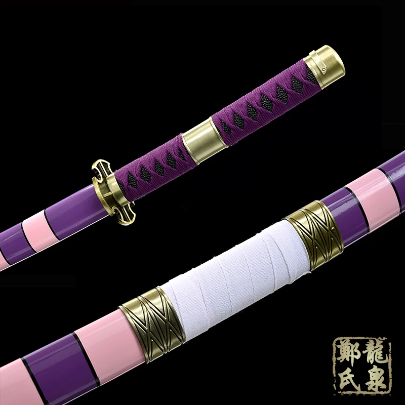 Аниме цельный Косплей ророноа Зоро меч сандай китегту Настоящее Катана из стали