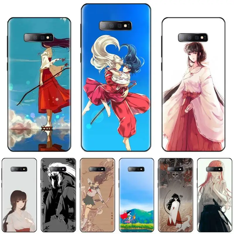 Inuyasha Manga анимационный Мягкий Силиконовый ТПУ чехол для телефона Samsung S6 S7 edge S8 S9 S10 e