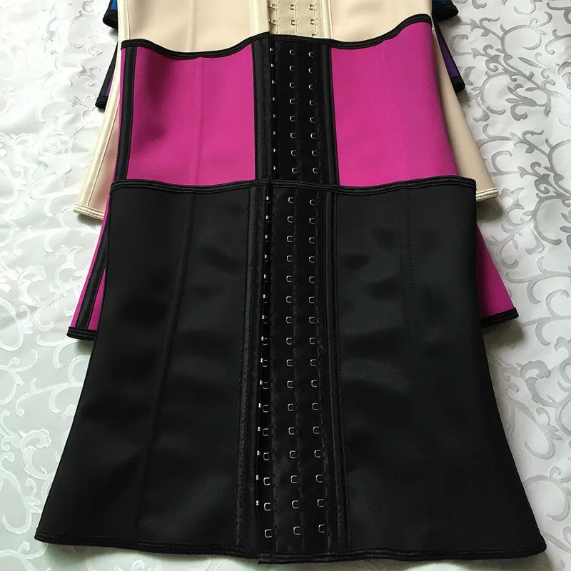 

Latex Waist Trainer Corset 9 Steel Bone Shapewear Body Shapers Women Corset Slimming Belt Fajas Fajas Reductoras De Barriga 6XL