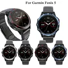 Для Garmin fenix 5 Чехол ДЛЯ fenix 5 классический модный спортивный Стильный чехол с кольцом-ободком клейкий чехол Защита Классическая Закрепка