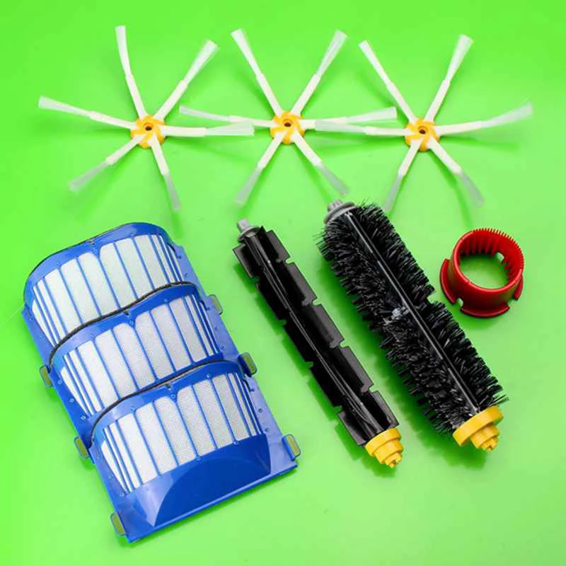 

9Pcs Cleaner Replacement Parts For iRobot Roomba 600 Series 620 630 650 Brush