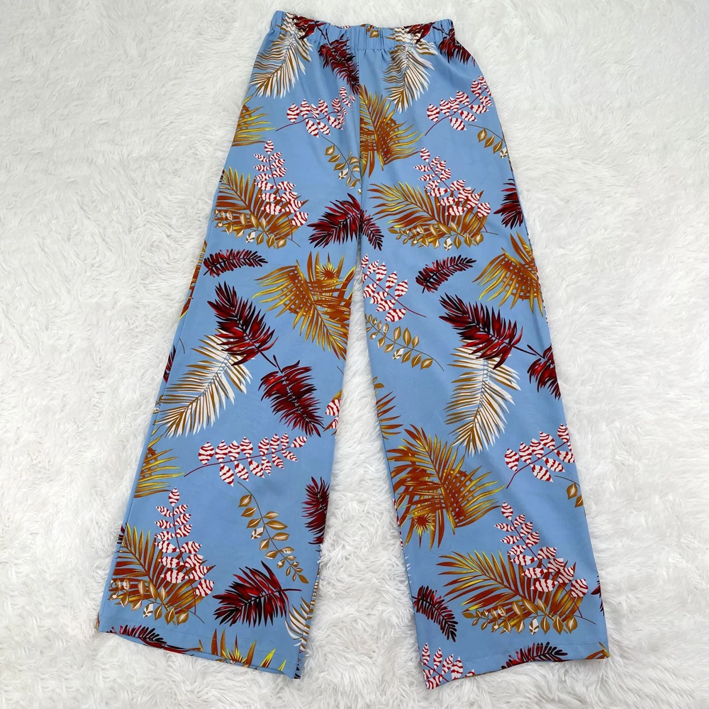 

MD Muslim Set 2 Pieces Tunic Pants Suit Moroccan Caftan Dubai Turkish Women Abayas Islamic Clothing Fashion Boho Print Outfits