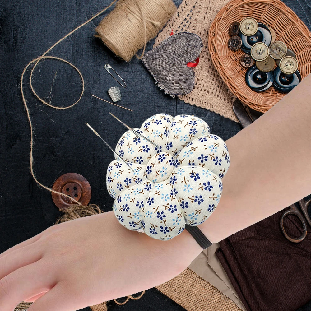 Симпатичный тканевый держатель в форме тыквы булавка подушки с подставкой