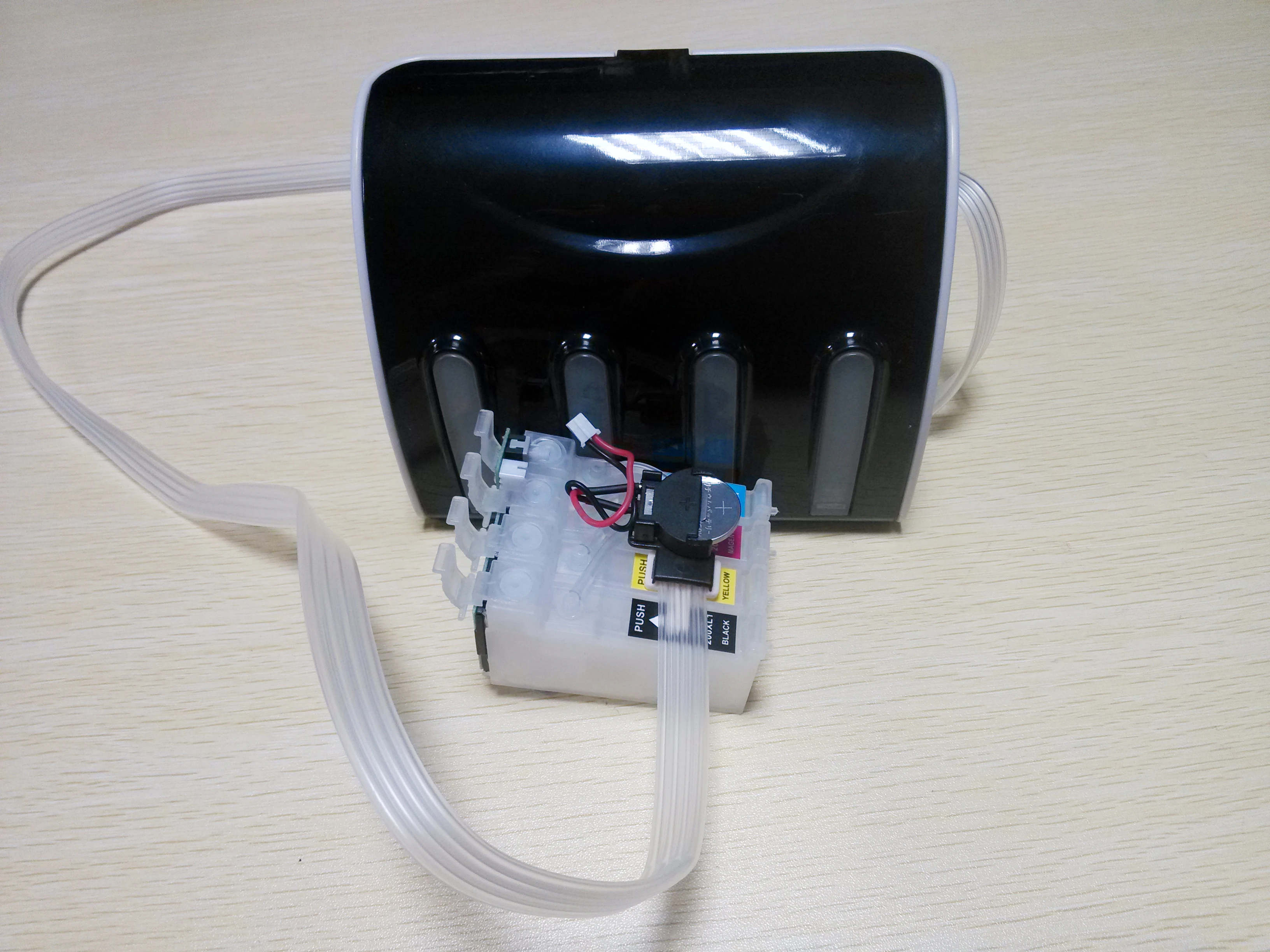 

T2001-T2004 Ciss Ink System with ARC Chip for Epson XP-100 XP-200 XP-300 XP-400 XP-310 XP-410 WF-2510 WF-2520 WF-2530