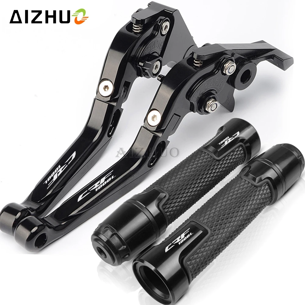 Motorcycle Racing Grips Handle Brake Levers Clutch For Honda CRF1000L AFRICA TWIN 2015-2018 2016 2017 | Автомобили и мотоциклы