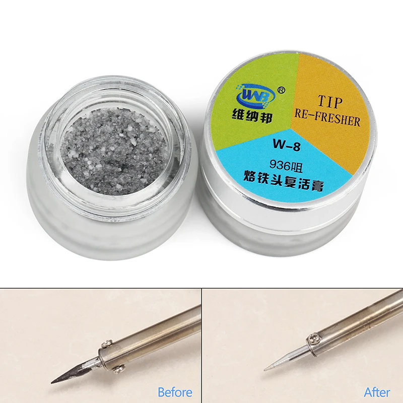 Бессвинцовый Электрический паяльник наконечник освежитель чистящая паста для